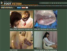 Tablet Screenshot of foot-fetish.org